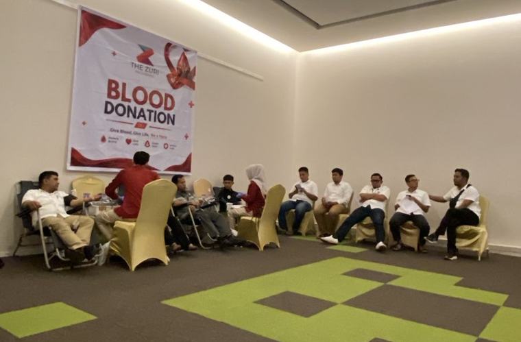 The Zuri Hotel Palembang Gelar Aksi Donor Darah Terbuka untuk Umum
