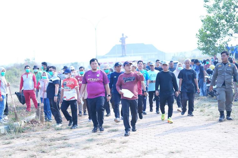 Pimpin Gotong Royong di BKSC, Bupati Banyuasin Tambah Venue