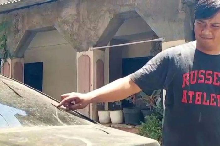 Jangan Ditunda, Abu Vulkanik yang Nempel di Kendaraan Harus Segera Dibersihkan