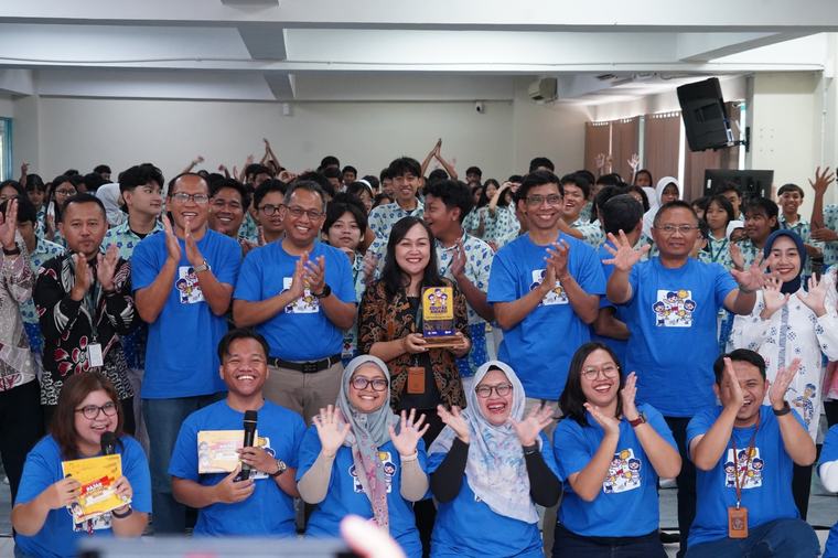 Kanwil DJP Jatim II Gelar Pajak Bertutur 2026 di SMP Pembangunan Jaya 2 Sidoarjo