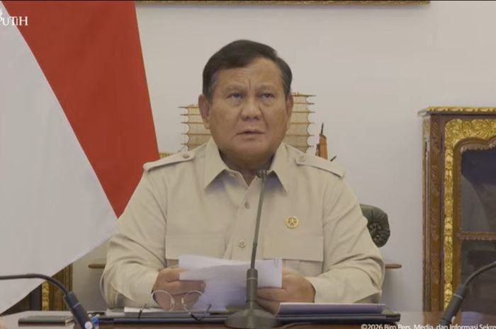 Prabowo Pimpin Rapat Terbatas Mitigasi Bencana, dari Gempa Flores hingga Erupsi Anak Krakatau