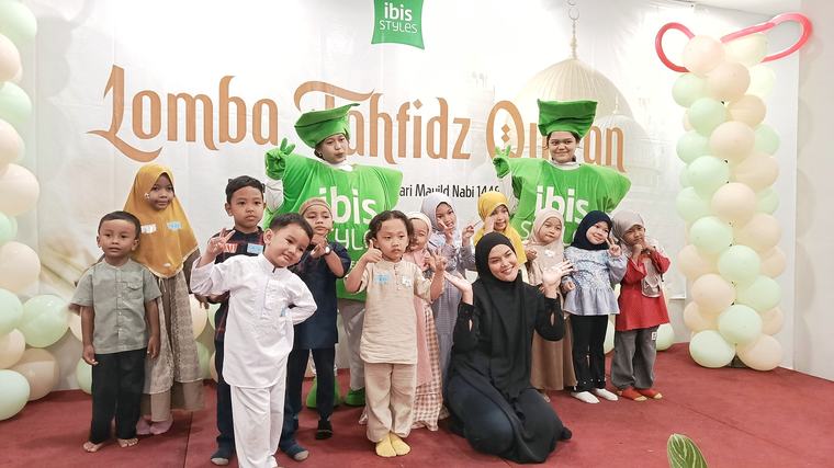 Ibis Styles Malang Gelar Lomba Tahfidz, 70 Anak Ikuti Kompetisi Keagamaan Sambut Maulid Nabi