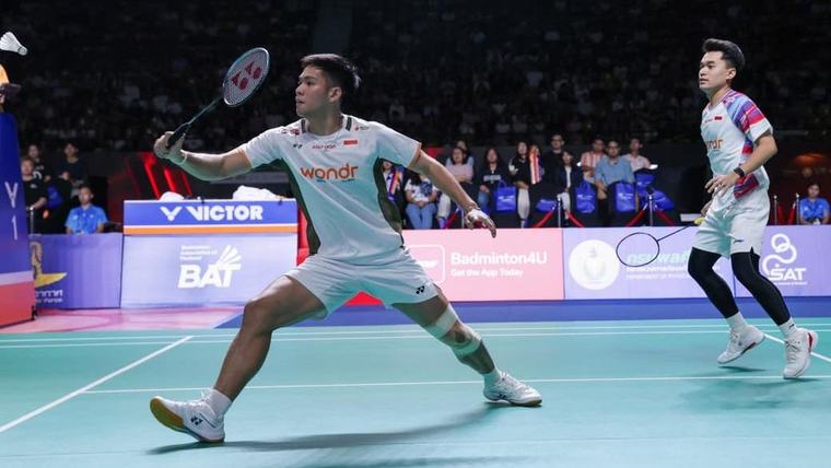 Hasil China Masters: Kalah Dramatis, Leo/Daniel Terhenti di 16 Besar