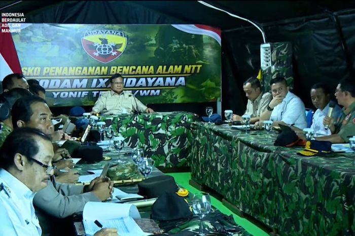 Prabowo Salurkan Bantuan Rp200 Miliar untuk Gempa NTT, Rp40 Miliar untuk Provinsi dan Rp20 Miliar per Kabupaten