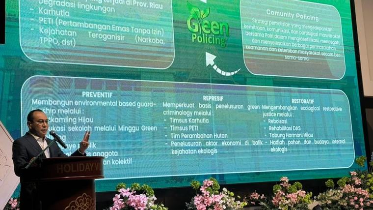 Di Malaysia, Kapolda Riau Bicara soal Karhutla dan Penanganan Gotong Royong