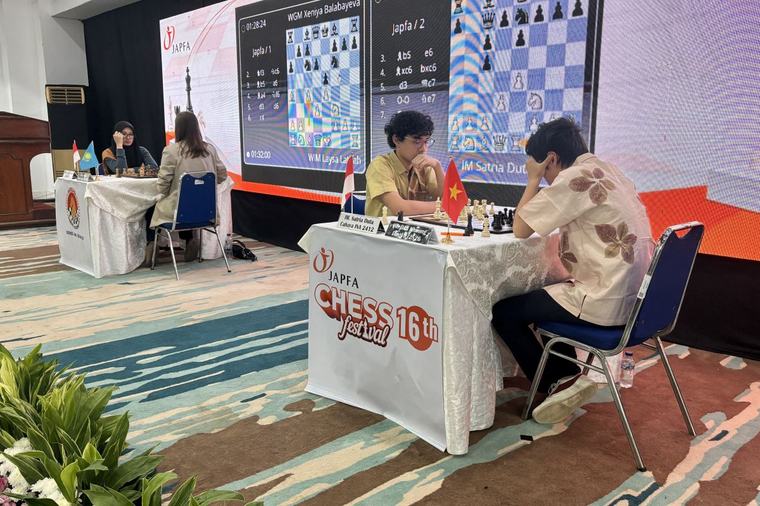 Japfa Chess Festival 2026: Pecatur Muda Indonesia Petik Pelajaran Berharga