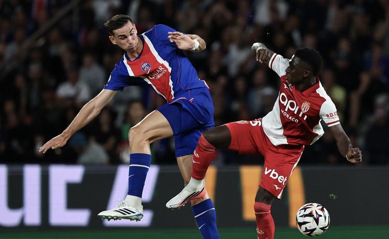 PSG Tumbang di Kandang, Monaco Curi Kemenangan 2-1 di Parc des Princes