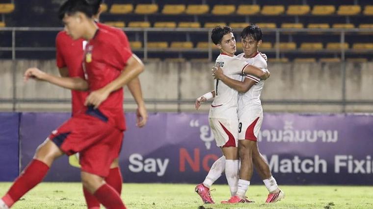 Evan Cetak Gol Berkelas, Indonesia Ungguli Australia 1-0 di Babak I