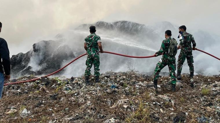 Kebakaran TPA Galuga, Wabup Bogor Minta Warga dan Pemulung Dievakuasi