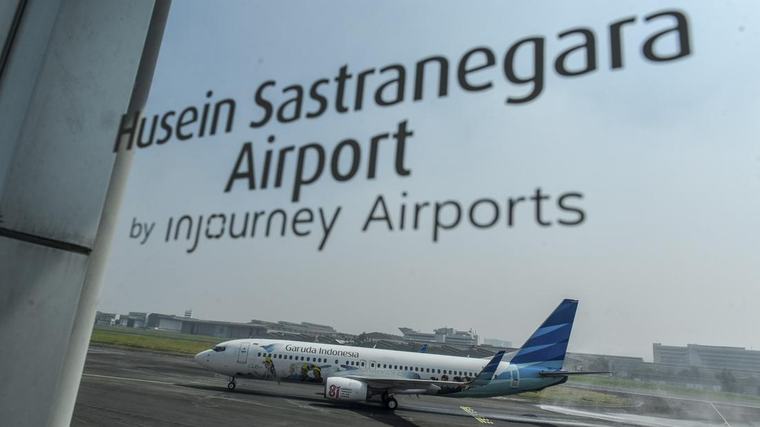 Bandara Husein Sastranegara Ditutup Imbas Abu Vulkanik Anak Krakatau