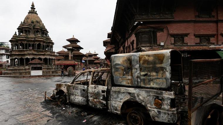 Warga Nepal Peringati Setahun Demo Gulingkan Pemerintah