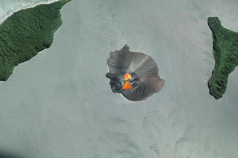 Selasa Pagi, Gunung Anak Krakatau Kembali Erupsi, Terjadi 2 Kali, Visual Letusan Tidak Teramati