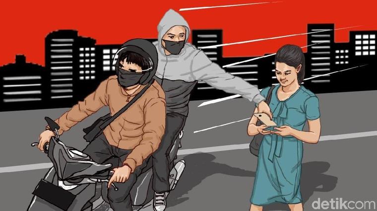 Turis India Dijambret Saat Hendak ke Kuil di Menteng, Samsung S25 Raib