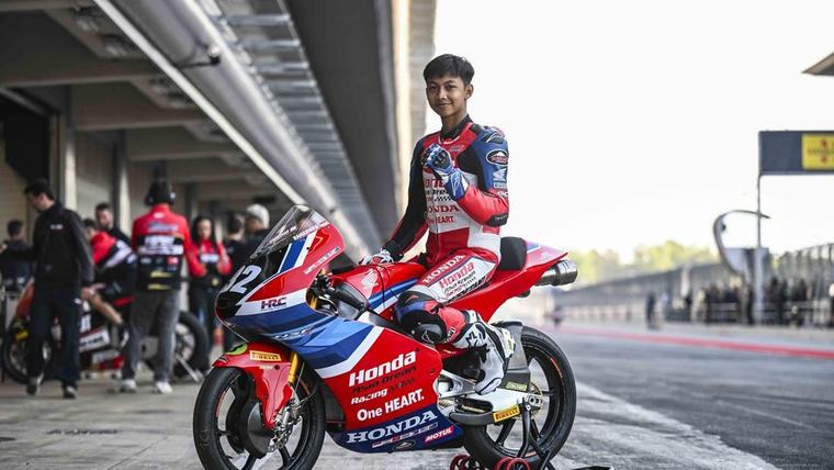 Ramadhipa Siap Hadapi Moto3 Junior Valencia, Lanjutkan Perburuan Gelar Juara