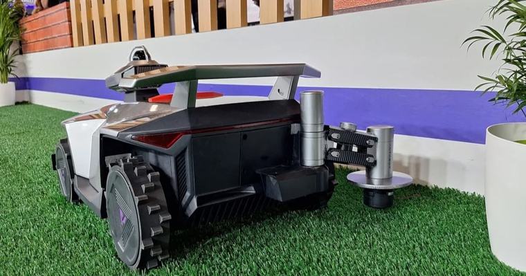 Anthbot R7 Series: Robot Mower dengan Lengan Pemotong Tepi