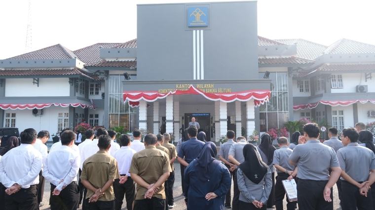 Kantor Direhabilitasi 4 Bulan, Kemenkum Babel Tegaskan Pelayanan Publik Tak Boleh Kendur