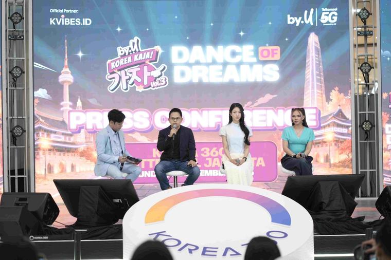2.000 Karya Anak Muda Warnai by.U Korea Kaja! Vol.3, “Dance of Dreams”