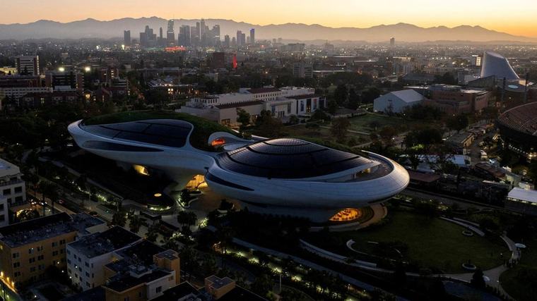 FOTO: Setelah 17 Tahun, Lucas Museum of Narrative Art Akhirnya Rampung