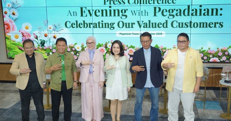 Rayakan Hari Pelanggan Nasional, Pegadaian Hadirkan “An Evening with Pegadaian” dan Semangat “Tenang Saja” Bersama Tring! Financial 06/09/2026, 12.46 WIB