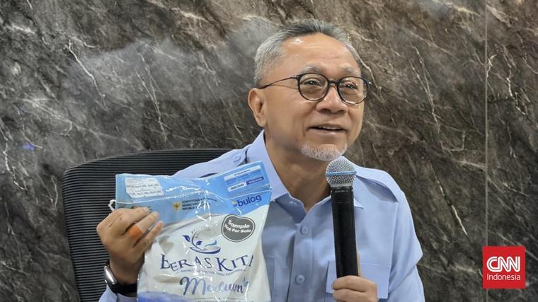 Zulhas soal Beras Subsidi Biru: Warna Kemenangan