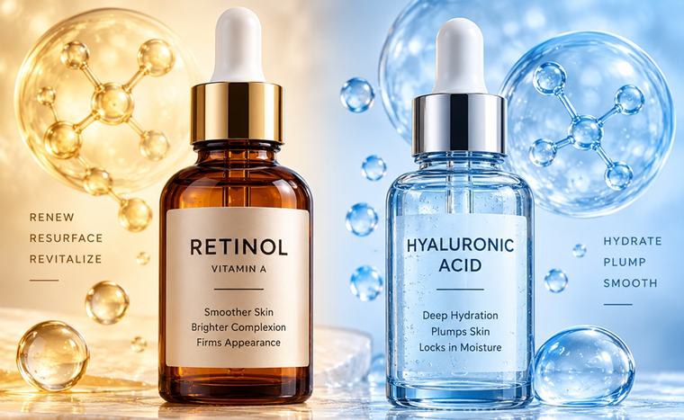 Retinol vs Hyaluronic Acid: Pilih Mana yang Paling Tepat untuk Kulit Wajahmu?