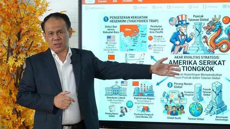 Mahfuz Sidik Prediksi akan Terjadi Perang Dingin Baru antara AS-Tiongkok