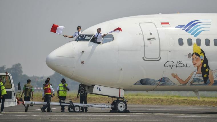 Garuda Indonesia Batalkan Semua Rute Penerbangan Jakarta sampai Besok